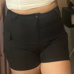 Black shorts